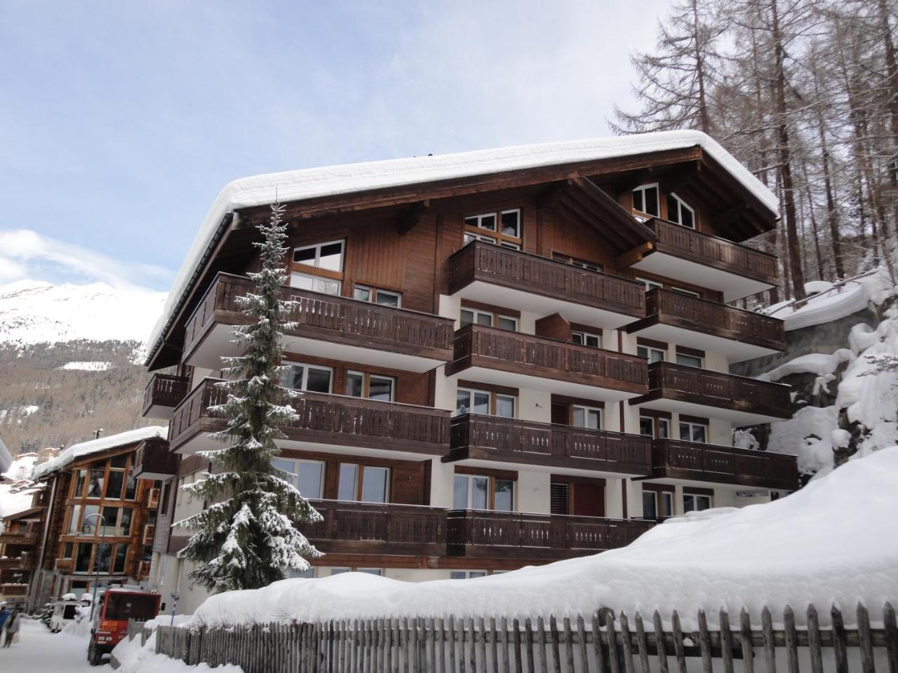 Bolero 4.5 Dachzimmerwohnung Церматт Экстерьер фото